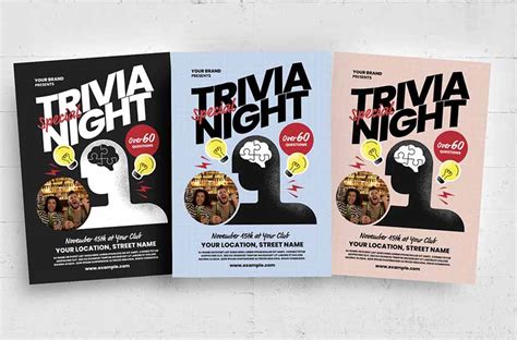 20 Best Trivia Night Flyers Examples To Download Envato Tuts