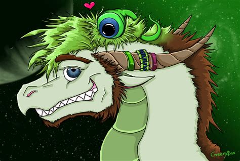 Jacksepticeye Dragon By Greenyfoxy On Deviantart