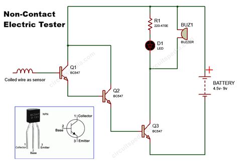 simple battery tester circuit diagram circuit diagram