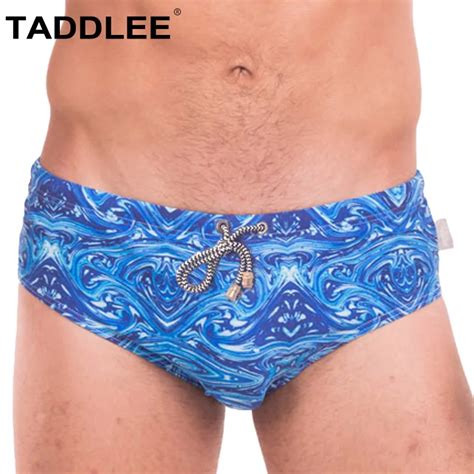 Taddlee Brand Sexy Mens Swimwear Swimsuits Swim Boxer Briefs Bikini