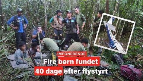 B Rnene Overlevede Dage I Junglen Efter Flystyrt Bedstemor Talte