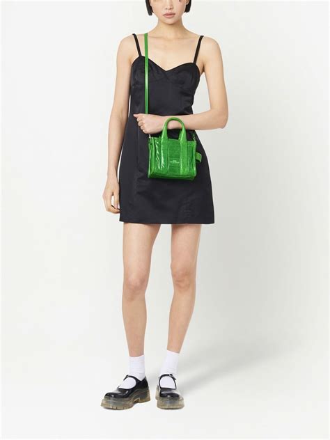 Marc Jacobs The Shiny Crinkle Mini Tote Bag - Farfetch