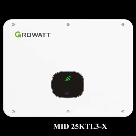 W Grid Tie Growatt Mid Ktl X Solar Inverter At Rs In