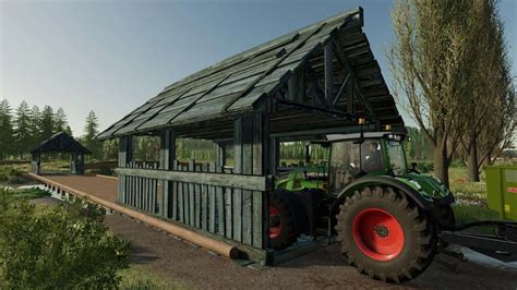 An Old Barnshed In The Style Of The Middle Ages V Fs Mod Farming