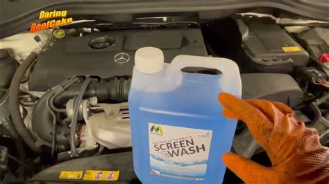 Mercedes B Class 2013 W246 Screen Wash Top Up Youtube