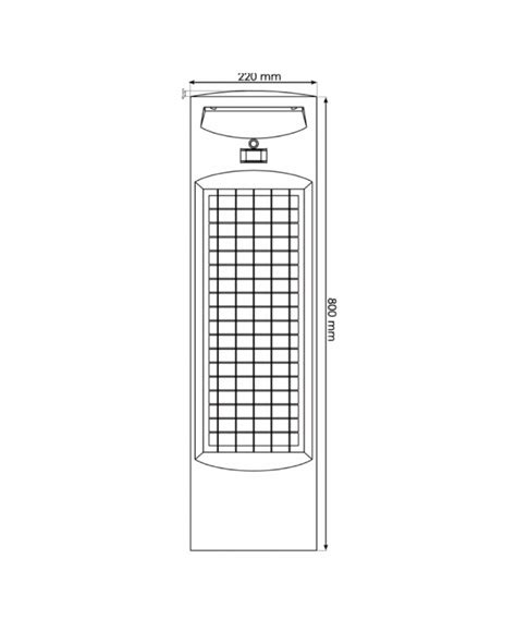 Borne solaire extérieure TWINS marque française