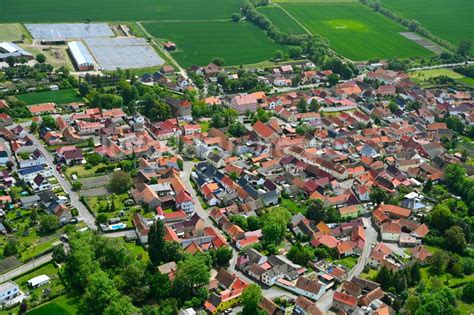 Luftaufnahme Schwerstedt Ortsansicht In Schwerstedt Im Bundesland