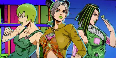 Jojos Bizarre Adventure Releases Stone Ocean Animes Colorful Op