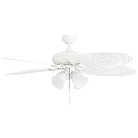 Honeywell Palm Lake Ceiling Fan White Finish Inch