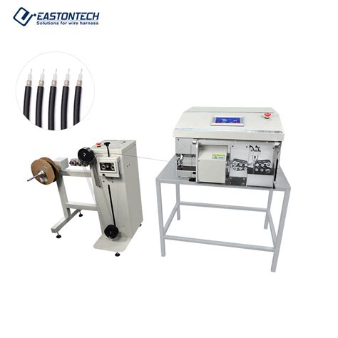 Eastontech Ew H Full Auto Flexible Coaxial Cable Peeling Machine Rf