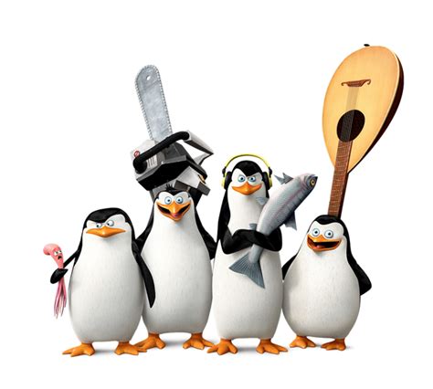 Penguins Of Madagascar By Darkmoonanimation On Deviantart