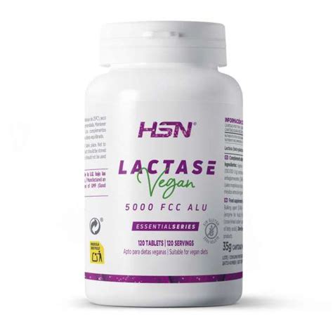 Hsn Lactase Beta Galactosidase 5000 Fcc Alu 120 Units Bikeinn