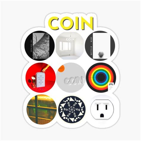 "Coin Band t shirt and sticker | Coin Band Sticker" Sticker for Sale by ...