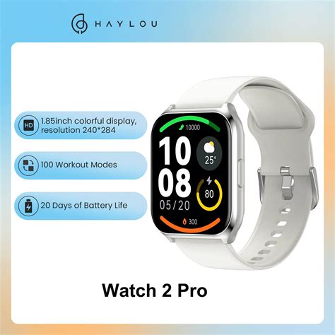 Haylou Watch Pro Ls Pro Smart Watch Hd Display Spo Heart