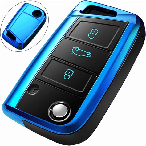 Amazon Componall For Vw Key Fob Cover Premium Soft Tpu Anti Dust