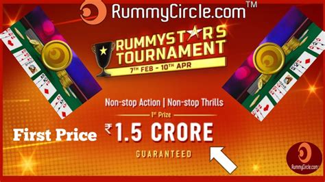 Rummy Circle New Tournament Rummy Star Grand Finale First Price 1 5