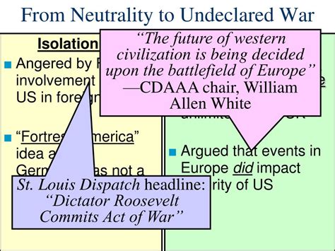 PPT - American Isolationism & Foreign Policy in the 1920s & 1930s ...