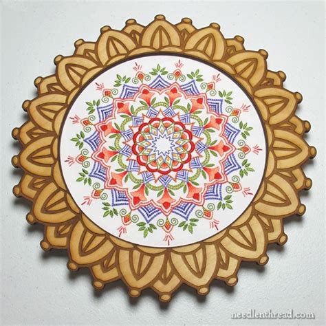 Display Your Embroidery With Decorative Hoop Frames Needlenthread