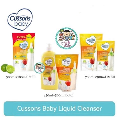 Jual Cussons Baby Liquid Cleanser Ml Botol Free Refill Ml