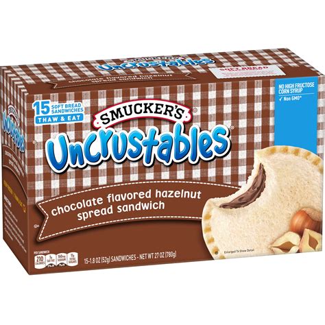 Smuckers® Uncrustables ® Hazelnut Sandwich Smartlabel™