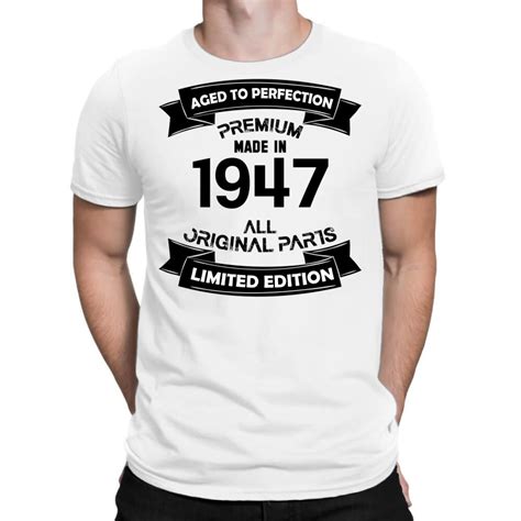 Premium Vintage 1947 T Shirt By Kasemdesign Artistshot