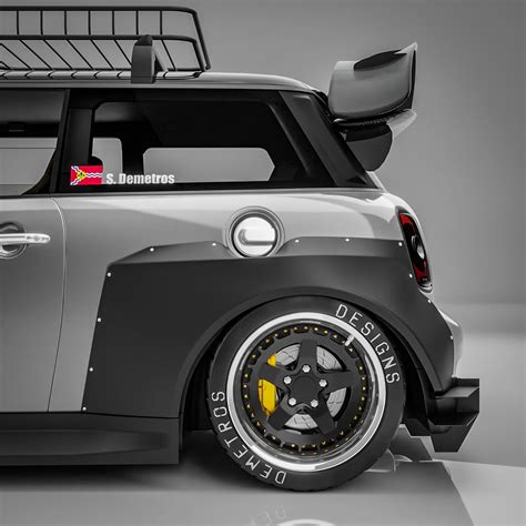 Widebody Mini Cooper S Looks Virtually Ready For Anything When Slammed