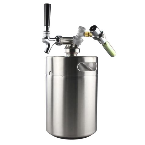 Force Carbonating Homebrew Single Ball Lock Draft Beer Dispenser