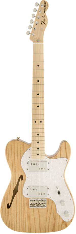 Fender Classic Series 72' Telecaster Thinline - Natural - Swing City Music