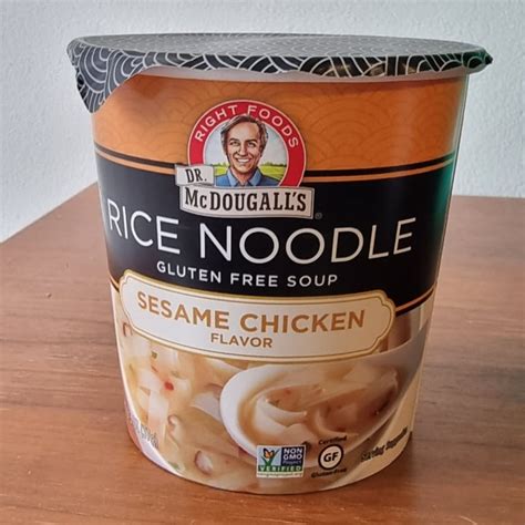 Dr Mcdougall S Right Foods Sesame Chicken Flavor Rice Noodle Review