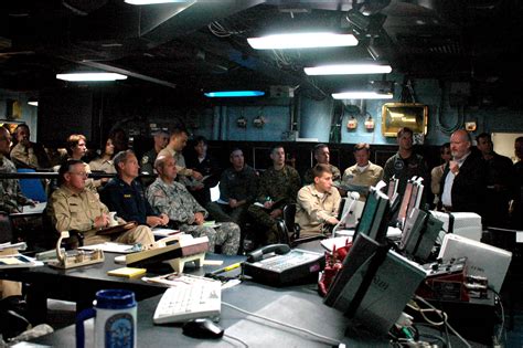 Take A Rare Glimpse Inside The Navys Massive Blue Ridge Class Command