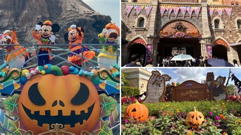 Photos Video Halloween Harbor Greeting Decorations At Tokyo