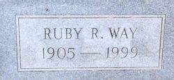 Ruby Lilian Raborn Way 1905 1999 Memorial Find A Grave