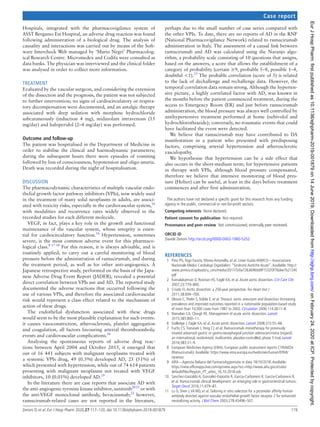 Aortic dissection after ramucirumab infusion dz 2019 | PDF | Free Download