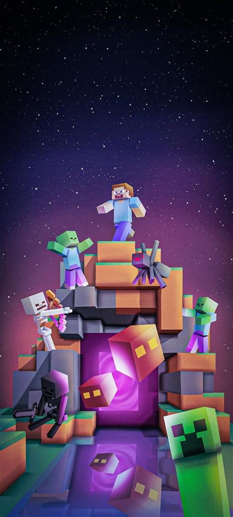 Minecraft Phone Wallpapers - 4k, HD Minecraft Phone Backgrounds on ...