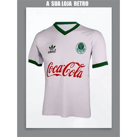 Camisa Retr Palmeiras Branca