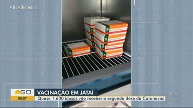 Bom Dia Go Jata Recebe Novas Doses Da Vacina Contra Covid Para