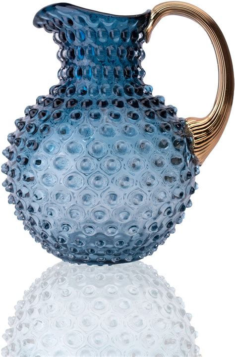 Anna Von Lipa Paris Hobnail Kande 2 L Blue Smoke Gold Kander