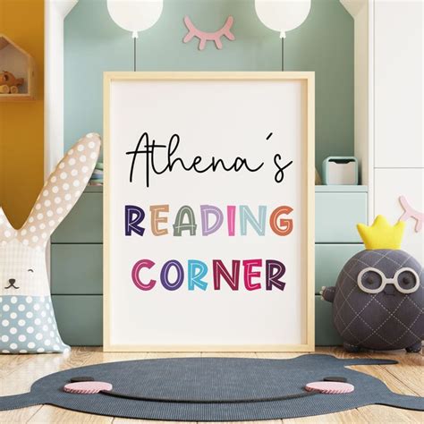 Reading Corner Poster - Etsy