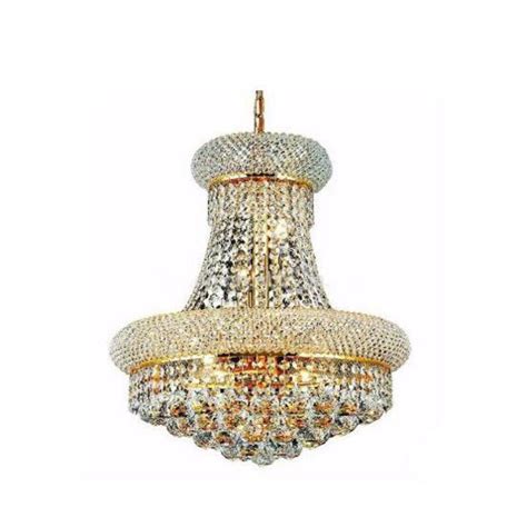 Modern Gold Crystal Chandelier - Online Furniture Store - My Aashis