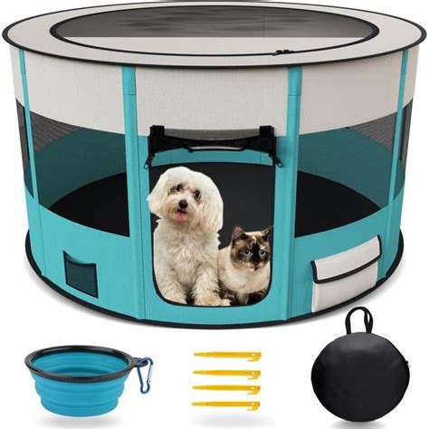 Parc Chiot Pliable Parc Chien Enclos Pour Chiens Chats Lapins