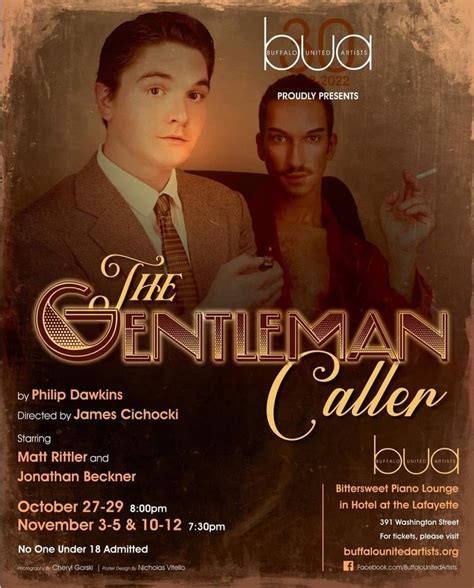 Theater Review The Gentleman Caller From Buffalo United Artists