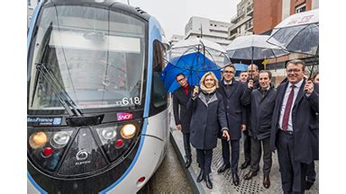 Inauguration Du Tram Train T Entre Massy Et Vry Courcouronnes