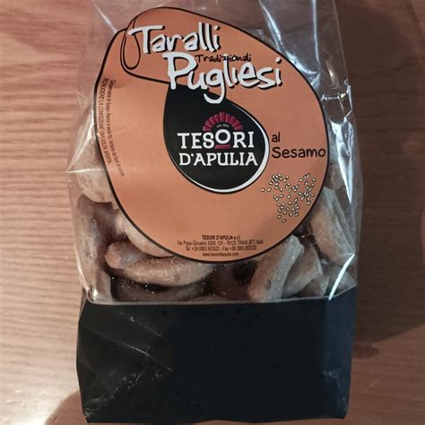 Tesori D Apulia S A S Taralli Tradizionali Pugliesi Review Abillion