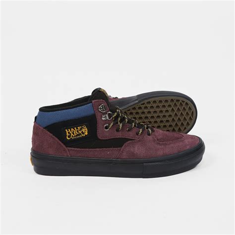 Vans Skate Half Cab Shoes Purple Black Welcome Skate Store