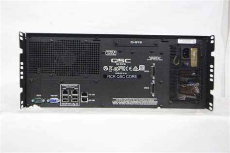 QSC Q SYS Core 3100 Enterprise System Platform 1583 291 AVGear