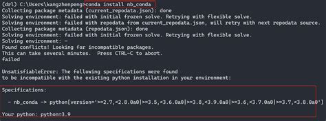 Conda Install Nbconda失败原因为什么conda Install不了 Csdn博客