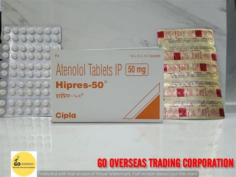 Atenolol Tablets Hipres Tablets Latest Price Manufacturers Suppliers