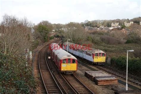 Photo 2 Isle Of Wight Class 483 483006 Passes 483004 At Ryde St John