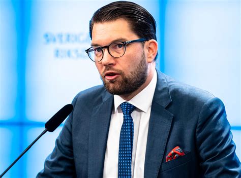 Jimmie Åkesson Underkänner Det Politiska Systemet