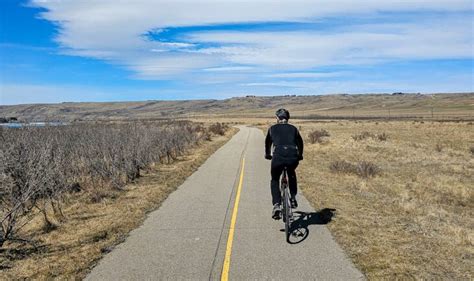 Biking The Trans Canada Trail In Glenbow Ranch Hike Bike Travel